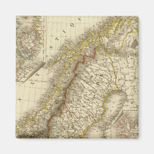 Sweden, Norway, Denmark Magnet