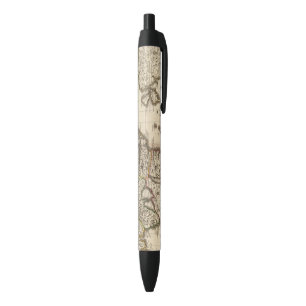 Sweden, Norway, Europe 2 Black Ink Pen