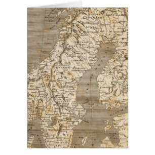Sweden, Norway Map by Arrowsmith