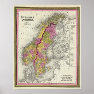 Sweden & Norway Poster