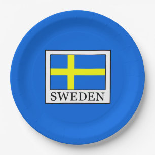 Sweden Paper Plate
