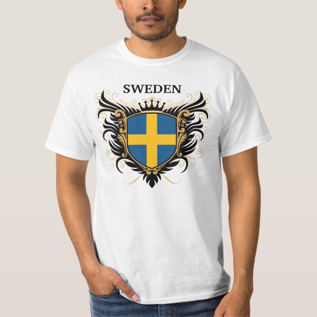 Sweden [personalise] T-Shirt (Front)