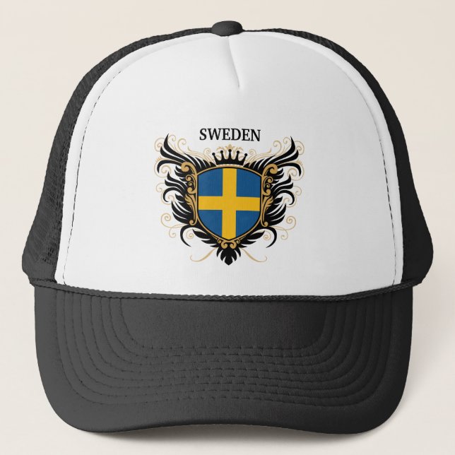 Sweden [personalise] trucker hat (Front)