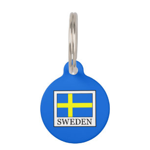 Sweden Pet Tag