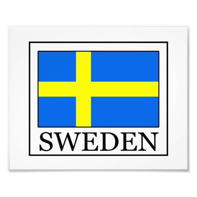 Sweden Photo Print (Front)