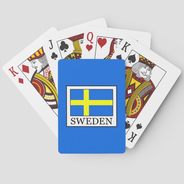 Sweden Playing Cards (Back)