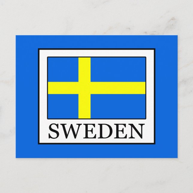 Sweden Postcard (Front)