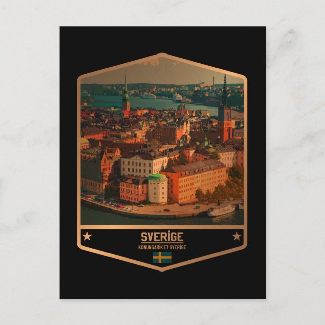 Sweden Postcard (Front)
