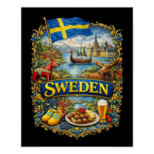 Sweden Poster