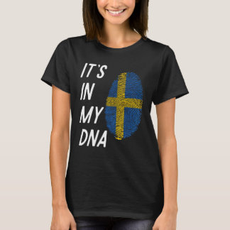 Sweden Proud Swede Flag State Flag DNA Flag Countr T-Shirt