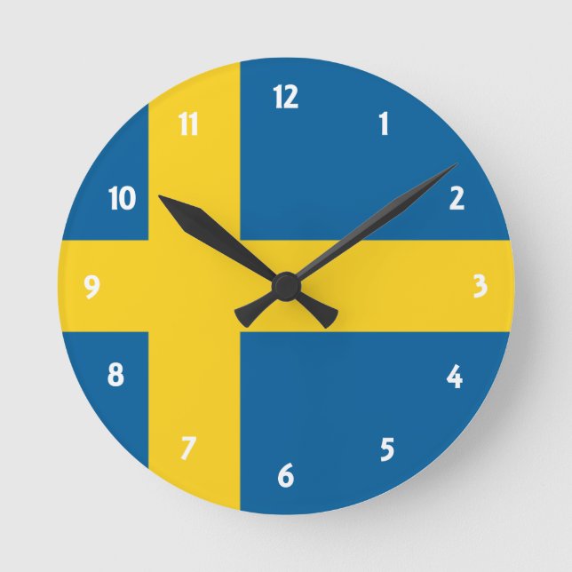 sweden round clock (Front)