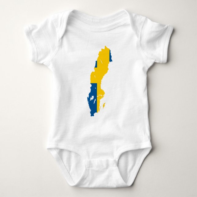 Sweden SE Baby Bodysuit (Front)