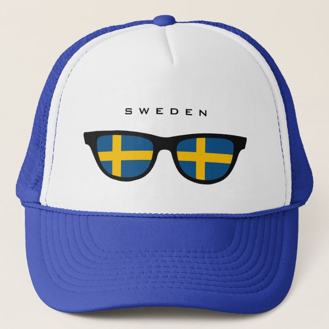 Sweden Shades custom hat (Front)
