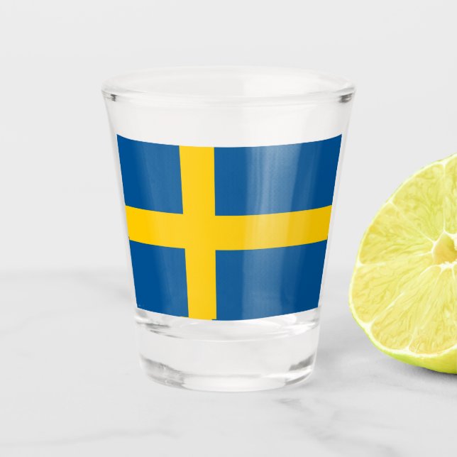 SWEDEN SHOT GLASS (Front)
