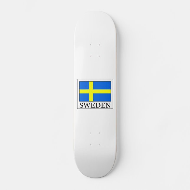 Sweden Skateboard (Front)