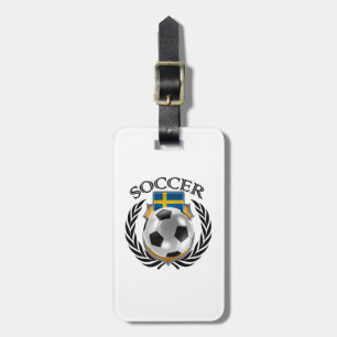 Sweden Soccer 2016 Fan Gear Luggage Tag