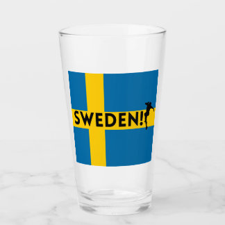 Sweden soccer glass