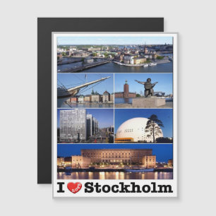 Sweden - Stockholm - I Love -