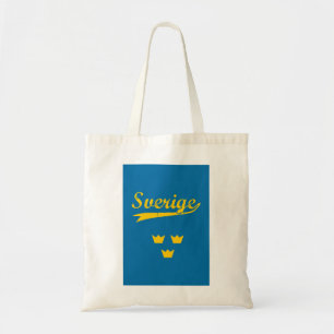 Sweden, Sverige, 3 crowns Tote Bag