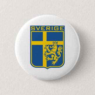 Sweden Sverige 6 Cm Round Badge