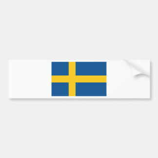 Sweden / Sverige Bumper Sticker