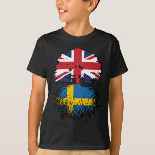 Sweden Swedish British UK United Kingdom Britain T-Shirt