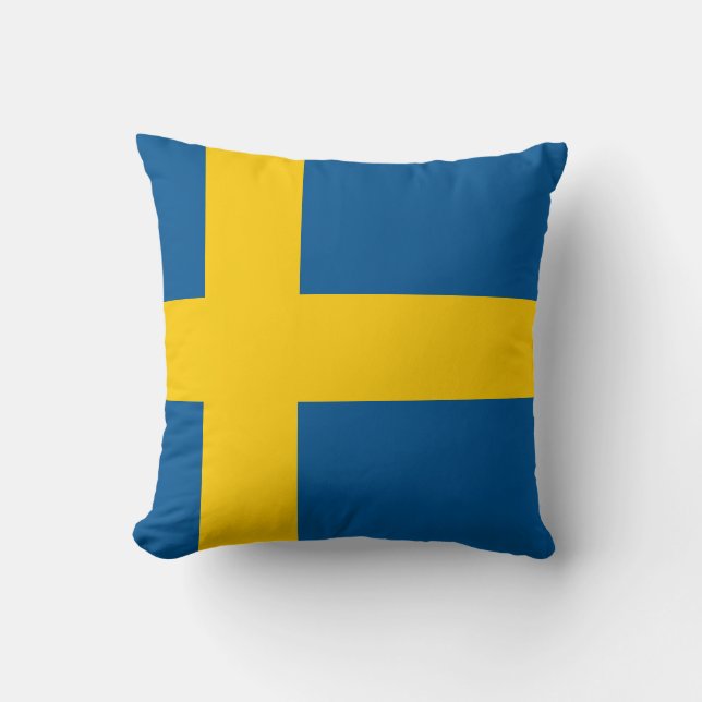 Sweden (Swedish) Flag Cushion (Front)