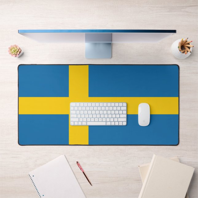 Sweden / Swedish Flag Desk Mat (Office 1)