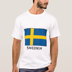 Sweden (Swedish) Flag T-Shirt