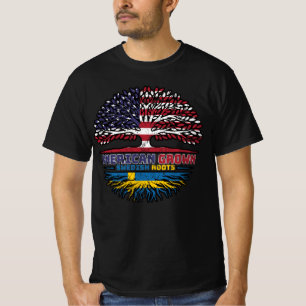 Sweden Swedish US American USA United States Tree T-Shirt