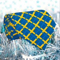 Sweden Ties, fashion Swedish Flag business