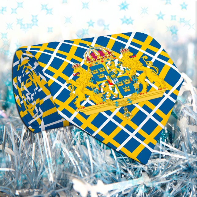Sweden Ties, fashion Swedish Flag business Tie (Creator Uploaded)
