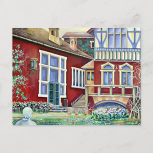 Sweden, Traditional Landscape Postcard