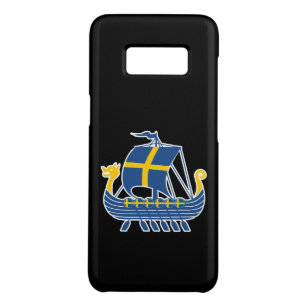 Sweden Viking Ship Gift Valhalla Swedish Viking Case-Mate Samsung Galaxy S8 Case