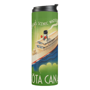 Sweden Vintage Travel tumbler