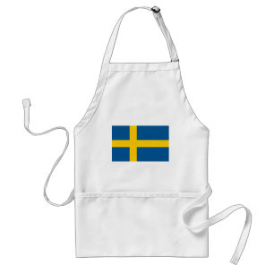 Sweden's Flag Standard Apron