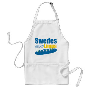 Swedes Like it Limpa Funny Standard Apron