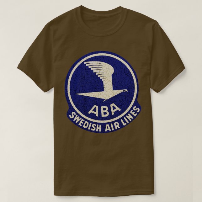 Swedish Airlines T-Shirt (Design Front)