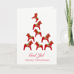 Swedish American Christmas Card