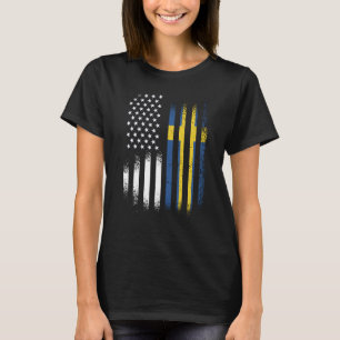 Swedish American Heritage Month Sweden Patriot Gro T-Shirt