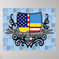 Swedish-American Shield Flag
