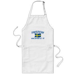 Swedish and Proud Long Apron