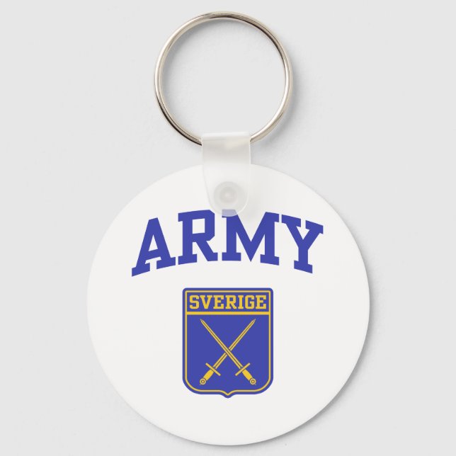 Swedish Army Key Ring (Front)