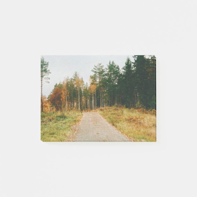 Swedish Autumnal Forest Post-it Notes (Front)