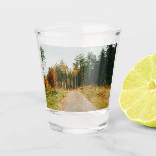 Swedish Autumnal Forest Shot Glass