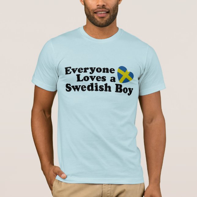Swedish Boy T-Shirt (Front)