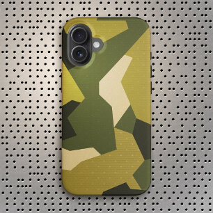 Swedish Camo Advanced Green iPhone 15 Case
