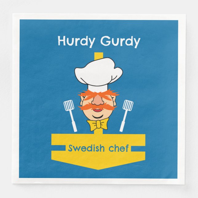 Swedish Chef Napkin (Front)