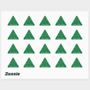 Swedish Christmas tree Personalised sticker