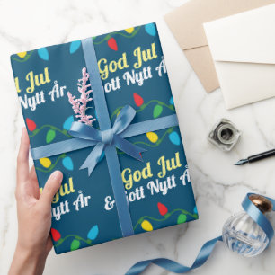 Swedish Christmas Wrapping Paper 